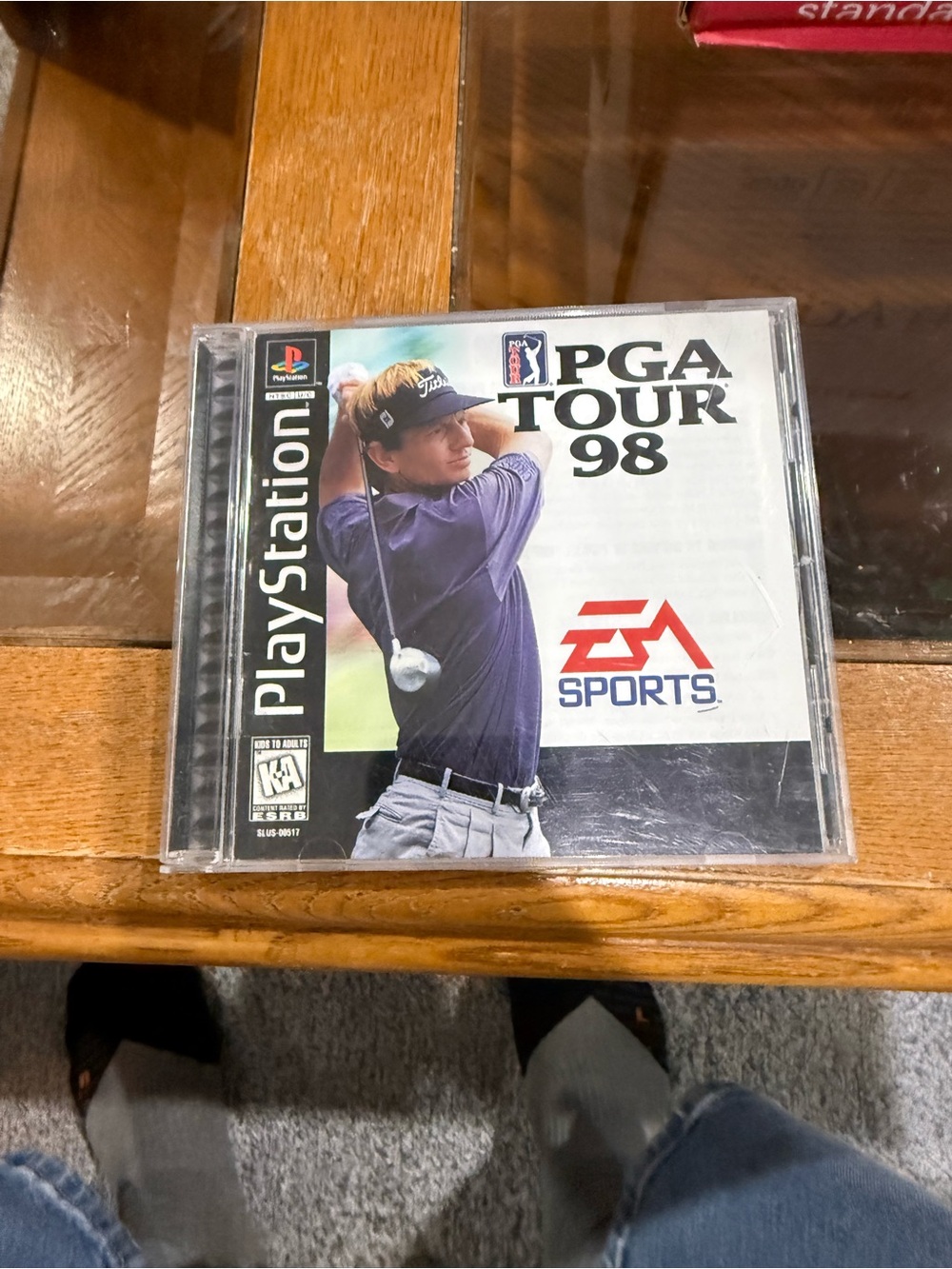 PlayStation PGA Tour 98 EA Sports Game Cartridge